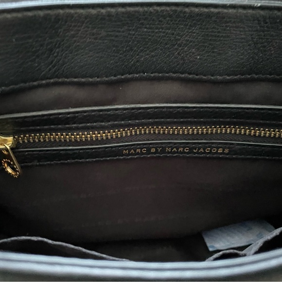 ✨Marc by Marc Jacobs Black Pebbled Leather Shoulder Bag/Crossbody Bag✨EUC - Picture 13 of 13